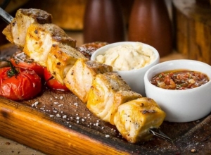 Шашлык из осетрины