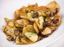 Картофель по-домашнему с грибами