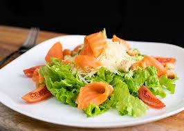 Цезарь с семгой